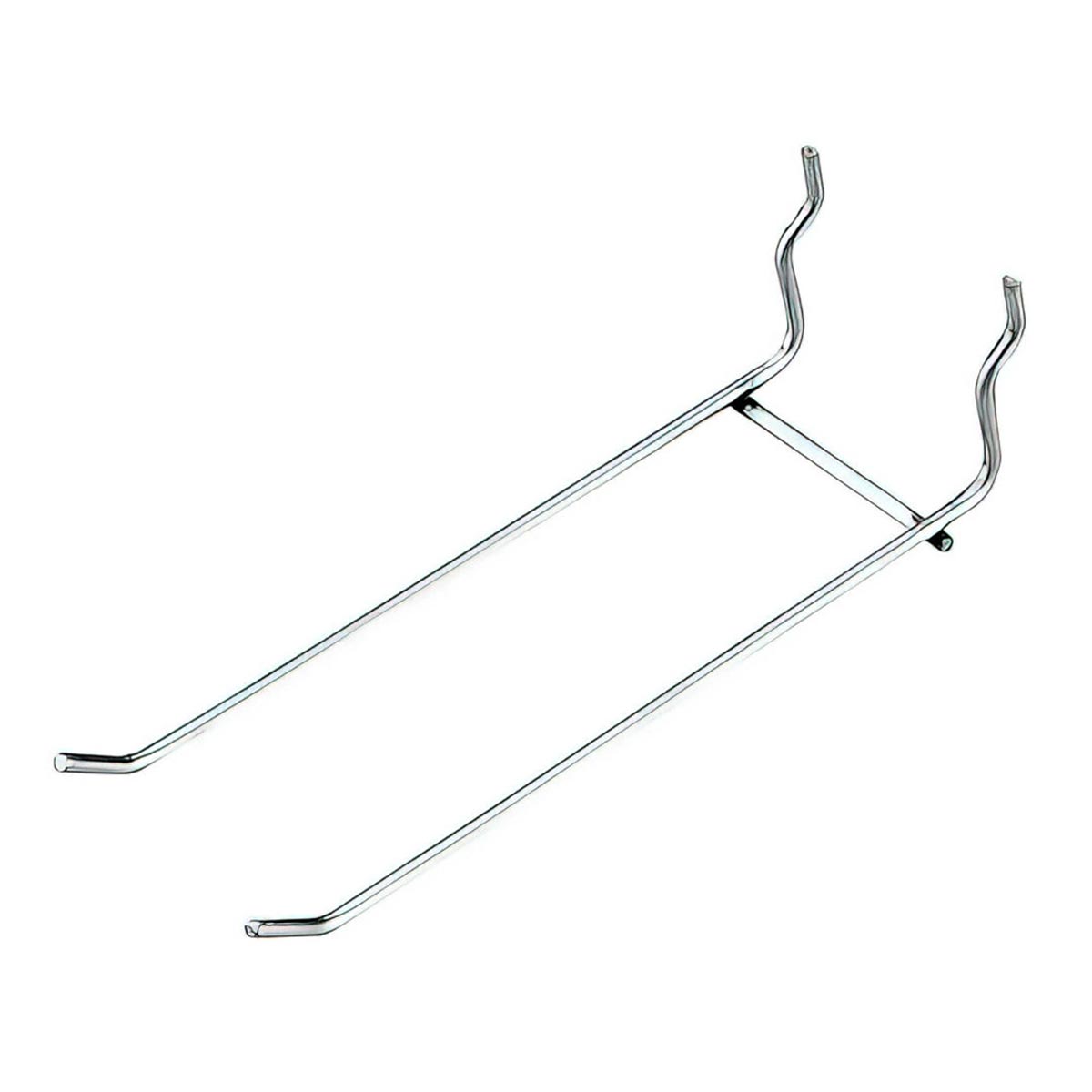ProCraft 1,000 Pack 2" White Plastic Peg Hooks - Fits 1/8" To 1/4" Pegboard (USA)