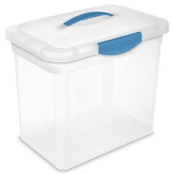 ToolUSA Clear Plastic Storage Box With Removable Dividers: TJ-48822