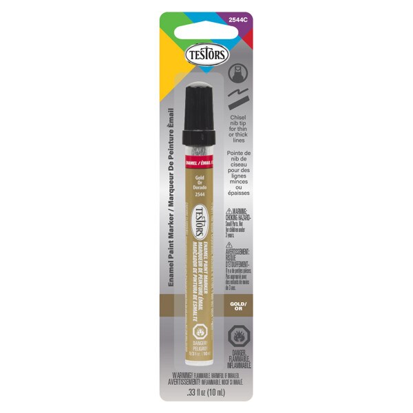 Testors Metallic Gold Enamel Paint Marker City Mill