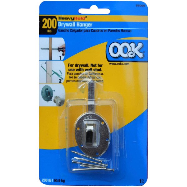 OOK Heavy Hold Drywall Picture Hanger 200lb City Mill