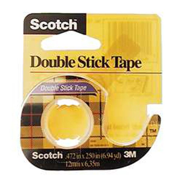 1/2 in. x 250 in. Scotch Double Stick Tape City Mill