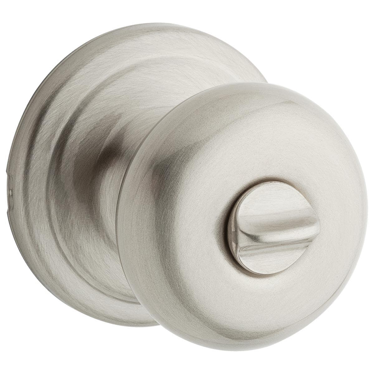 Kwikset Juno Bed/Bath Door Knob, Satin Nickel | City Mill