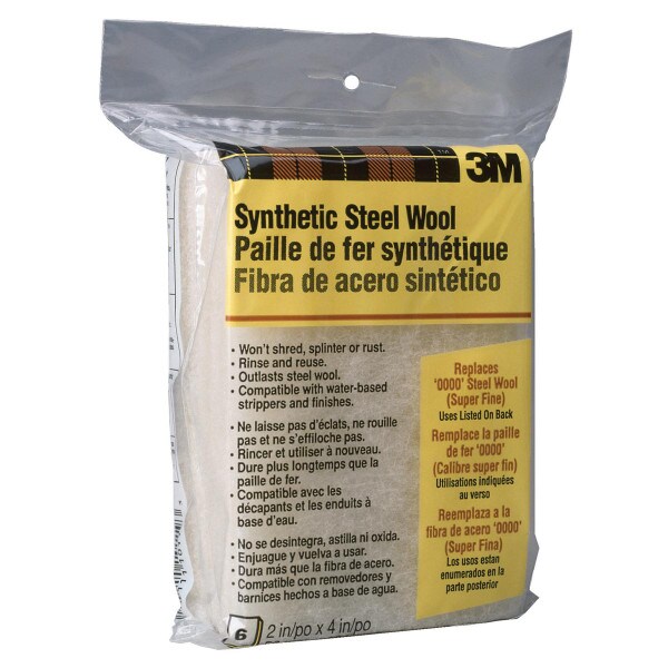 3M #0000 Super Fine Synthetic Steel Wool