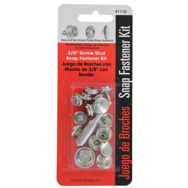 Lord & Hodge Snap Fastener Kit