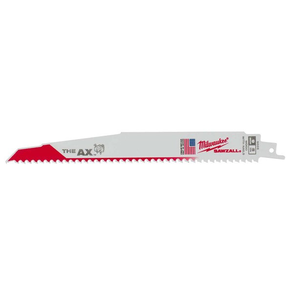 9 in. 5 TPI AX Nail Embedded Wood Cutting SAWZALL Reciprocating Saw Blades (5-Pack) 9 in. 5 TPI AX Nail Embedded Wood Cutting SAWZALL Reciprocating Saw Blades (5-Pack)