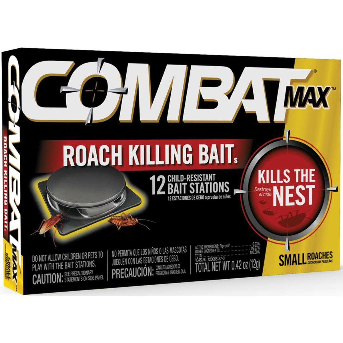Combat MAX Small Roach Killer Bait, 12 Stations | City Mill