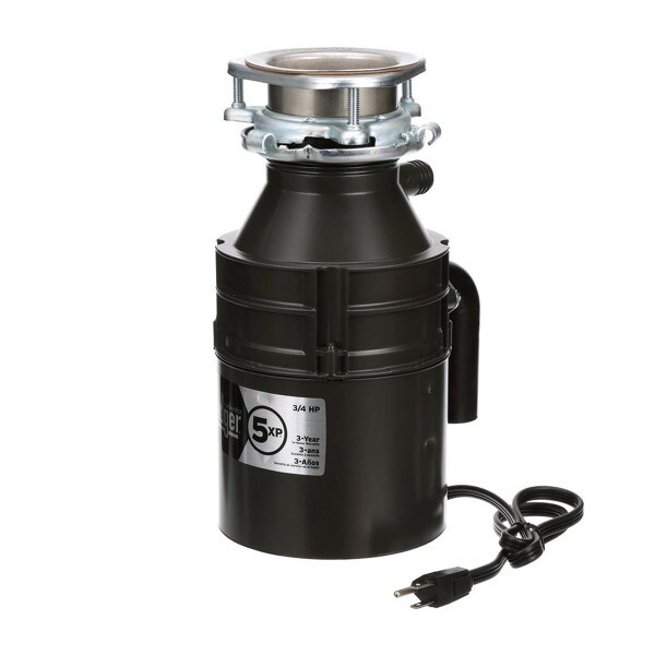 InSinkErator Badger 5XP Garbage Disposal, 3/4 HP City Mill