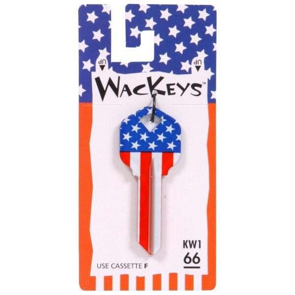 WacKey Vertical Flag Key Blank | City Mill