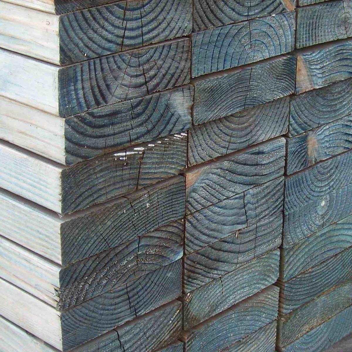2 in. x 4 in. x 16 ft. #2/Btr Premium Treated Douglas Fir Lumber