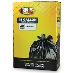 Code P (50 Count) 13-16 Gallon Heavy Duty Drawstring Plastic Trash Bags Compatible with Code P | 1.2 Mil | White| 50-60 Liter