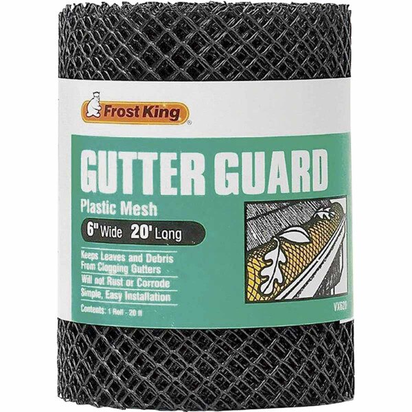 Gutter Guard 6 in. x 20 ft. Frost King City Mill