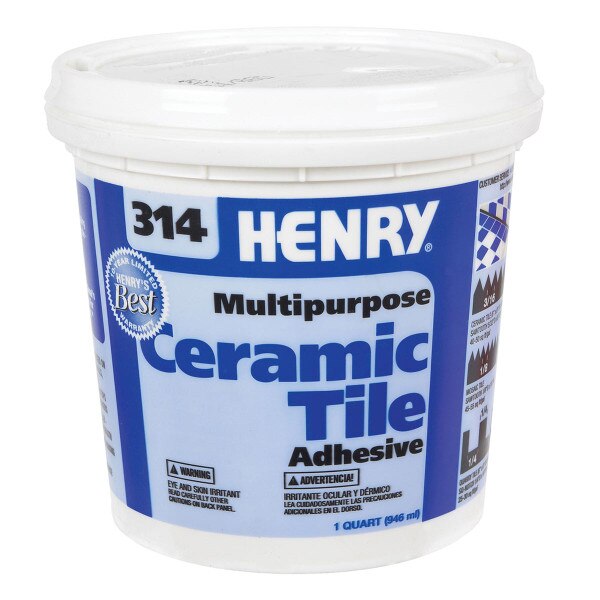 1 Quart Multipurpose Ceramic Tile Adhesive City Mill