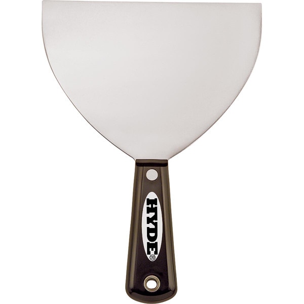 Black & Silver Drywall Joint Knife, 6 in. (W) x 33/4 in. (L), High