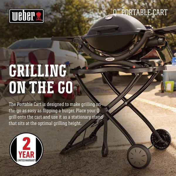er Portable Grill Cart Stand for Q1000 & Q2000 Series City Mill