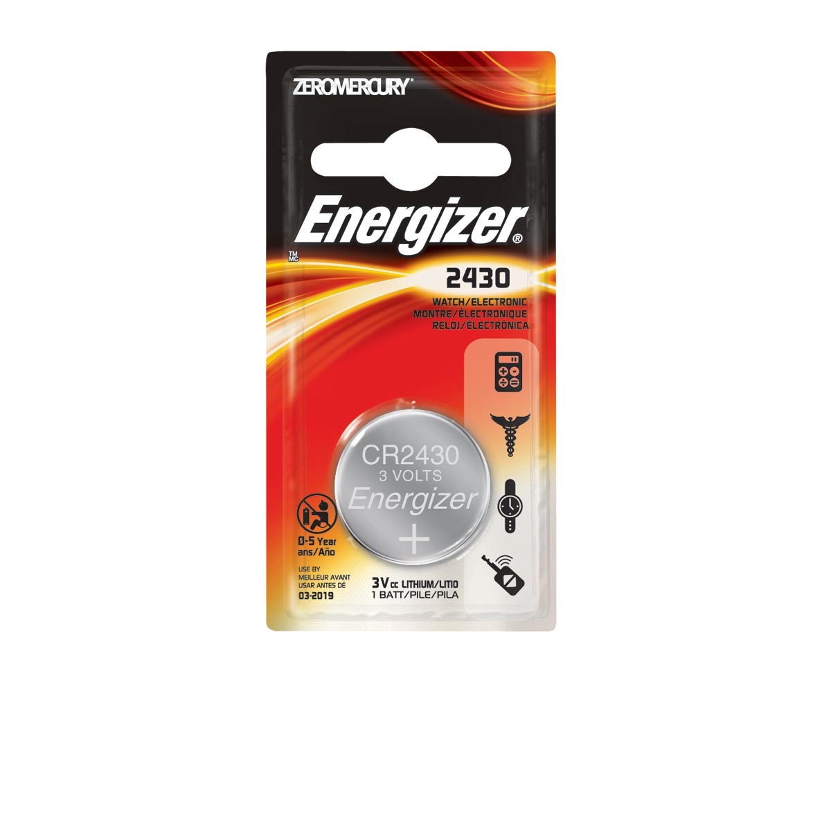 PILES ENERGIZER LITHIUM 2430