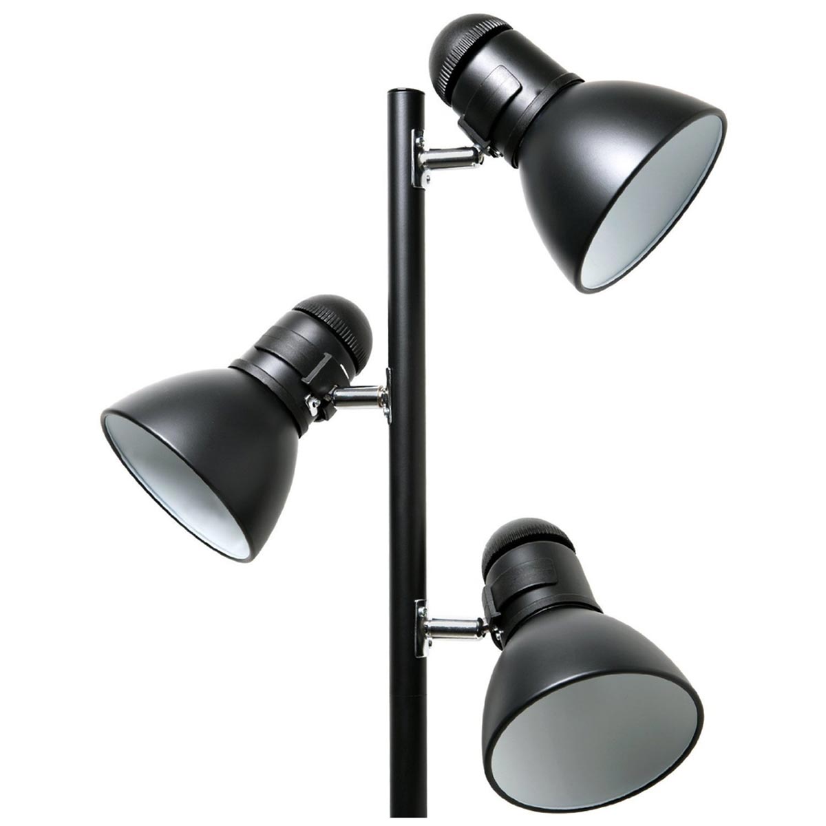Boston Harbor TL TREE 134 BK 3L 3 Light Tree Lamp Black