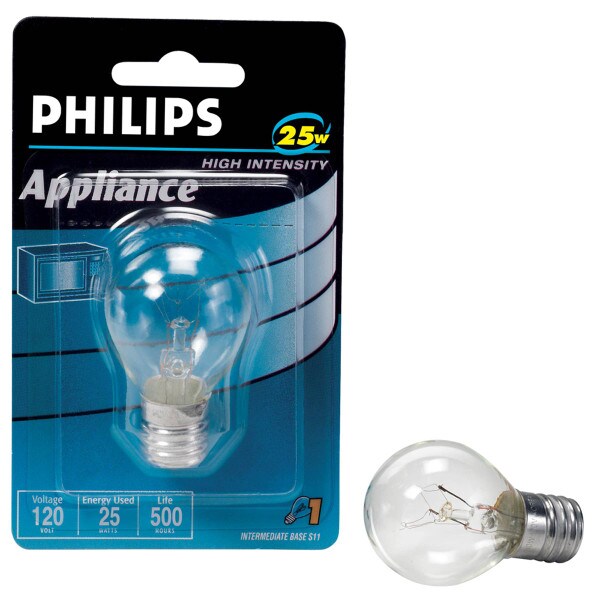 Philips 25-Watt S11 Incandescent High Intensity Light Bulb Philips 25-Watt S11 Incandescent High Intensity Light Bulb