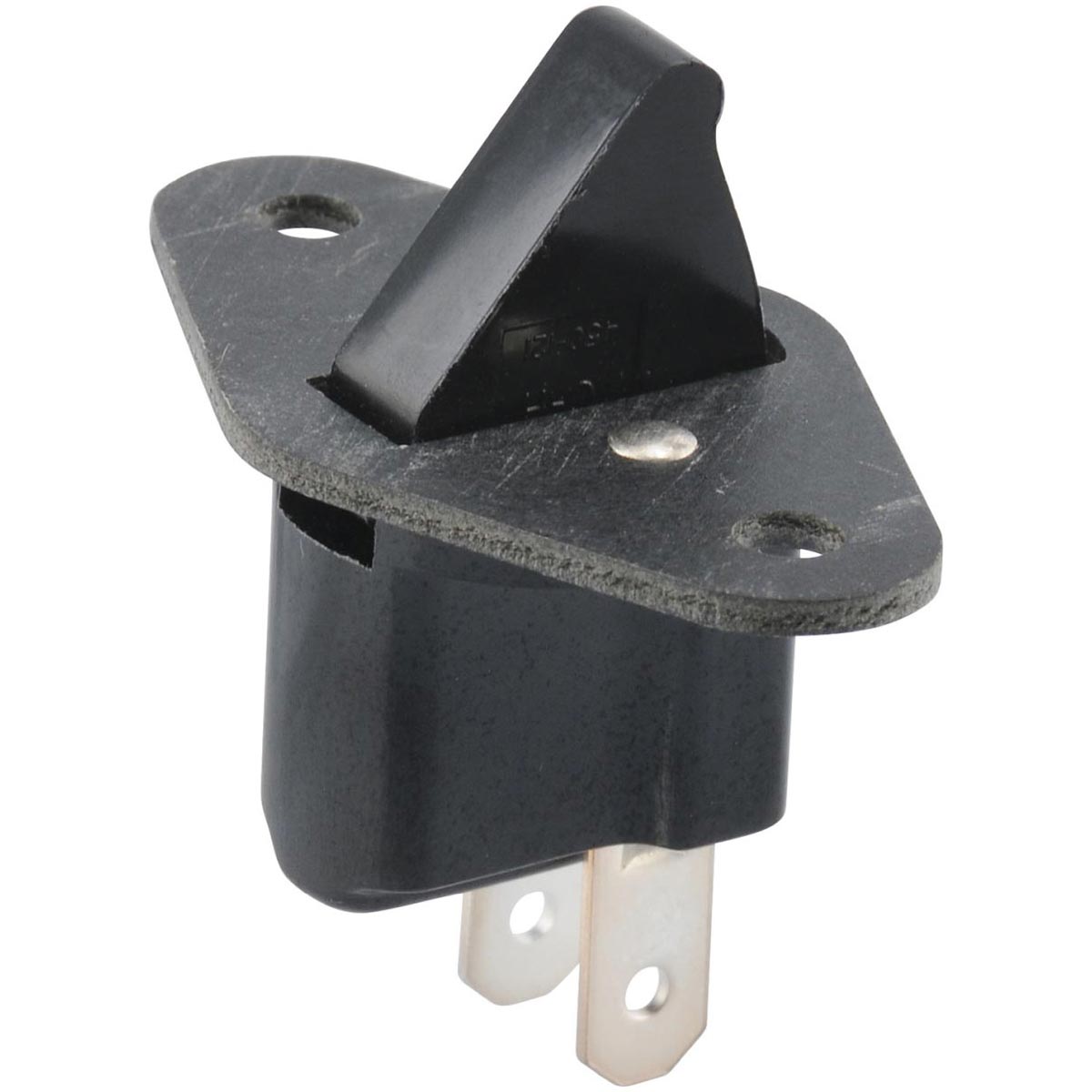 MEISTER SHEET　STANDARD COLOR BLACK Black Normally On Rocker Switch (3/4 Amp-125 Volt x 1/4 Amp