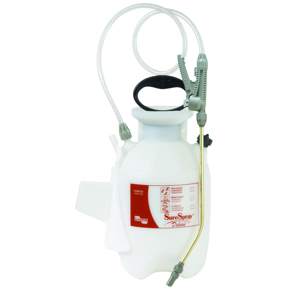SureSpray Deluxe Compression Sprayer, 1 gal Polyethylene Tank ...