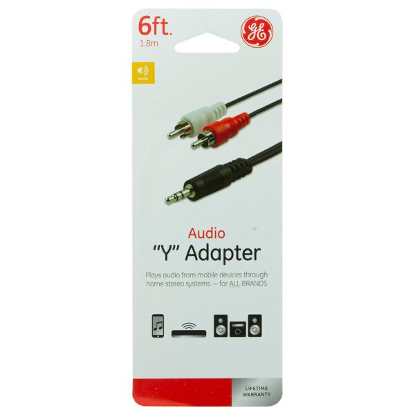 6 ft. Audio Y Adapter Cable | City Mill