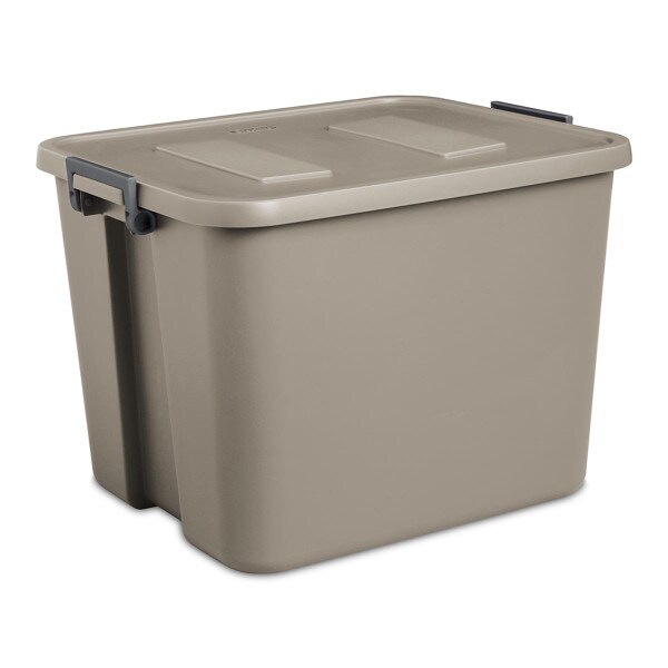 Sterilite 20 Gallon Latch Storage Tote, Hazelwood