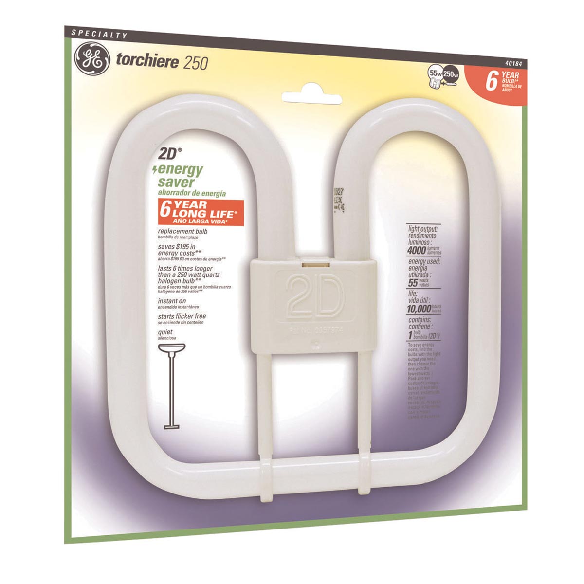 2d compact fluorescent light bulb hotsell