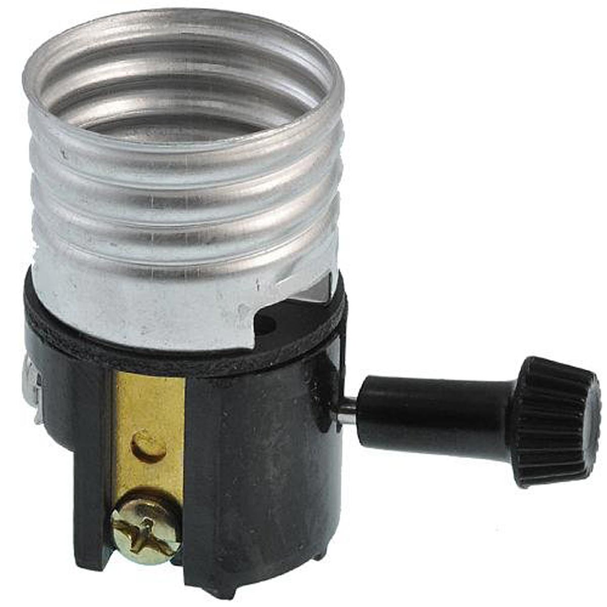 Leviton 250W Medium Base 2 Circuit Turn Knob Incandescent Lampholder Interior For 3 Way Lamps City Mill