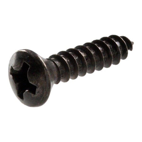 Oval Black Sheet Metal Screw (8 x 3/4 in.) City Mill