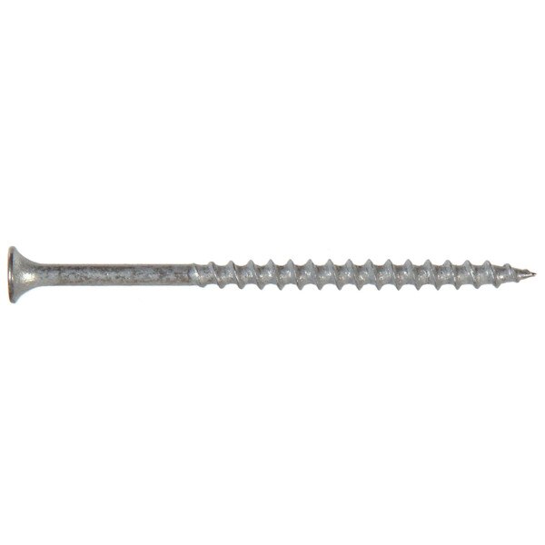 Galvanized Square Drive Deck Screw 6 x 2 in., 50 Pieces City Mill