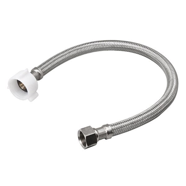 3/8 in. x 7/8 in. x 20 in. Braided Stainless Steel Toilet Supply Line