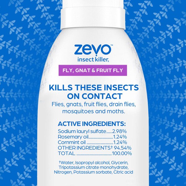 Zevo 10 oz. Fly Gnat & Fruit Fly Flying Insect Killer Spray City Mill
