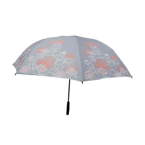 Hawaiian Style Color Changing 58 inch Folding Umbrella Ohia Lehua