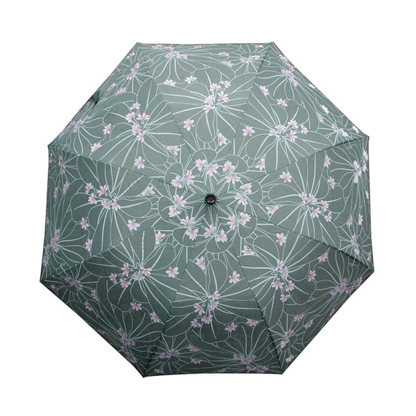 Hawaiian Style Color Changing 42 inch Folding Umbrella Naupaka Flower