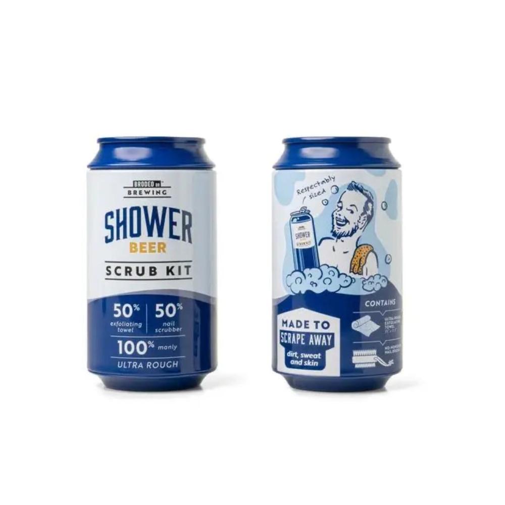 Brodeo Drive Shower Beer Scrub Kit