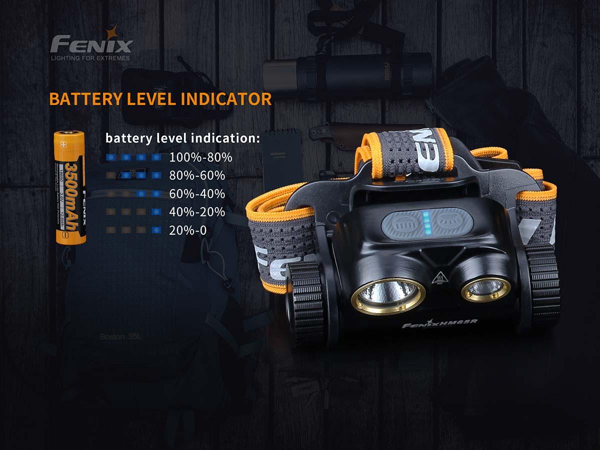 Battery level indicator